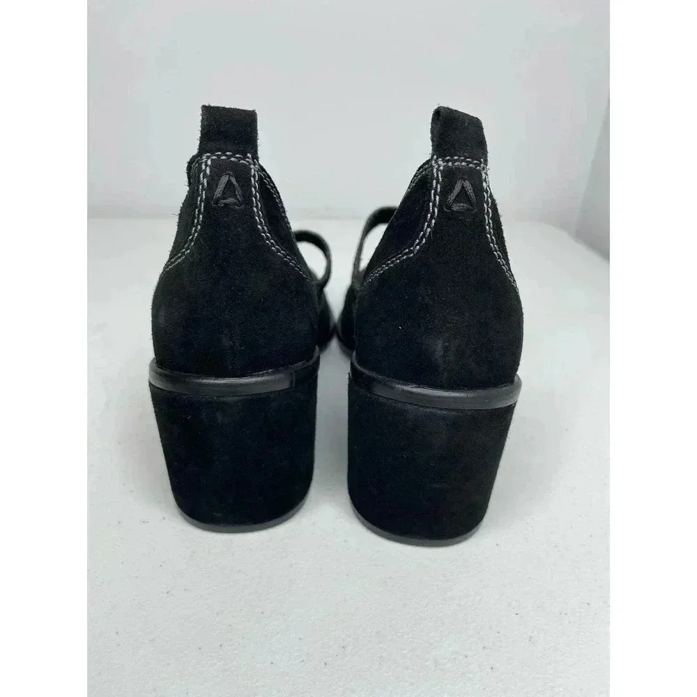 Kelsi Dagger Brooklyn Elm Mary Jane Suede Heels size 9.5 BlackNew - Picture 8 of 12